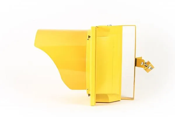 12" BEACON, YELLOW CASE