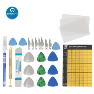 20 In 1 LCD Screen Opening Pry Screwdriver Silicone Mat Repair Toolkit