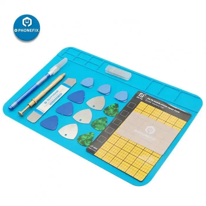 20 In 1 LCD Screen Opening Pry Screwdriver Silicone Mat Repair Toolkit