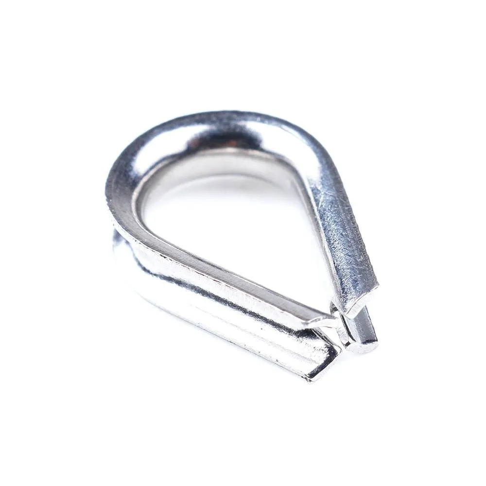 4mm Heavy Duty S/S Open Thimble