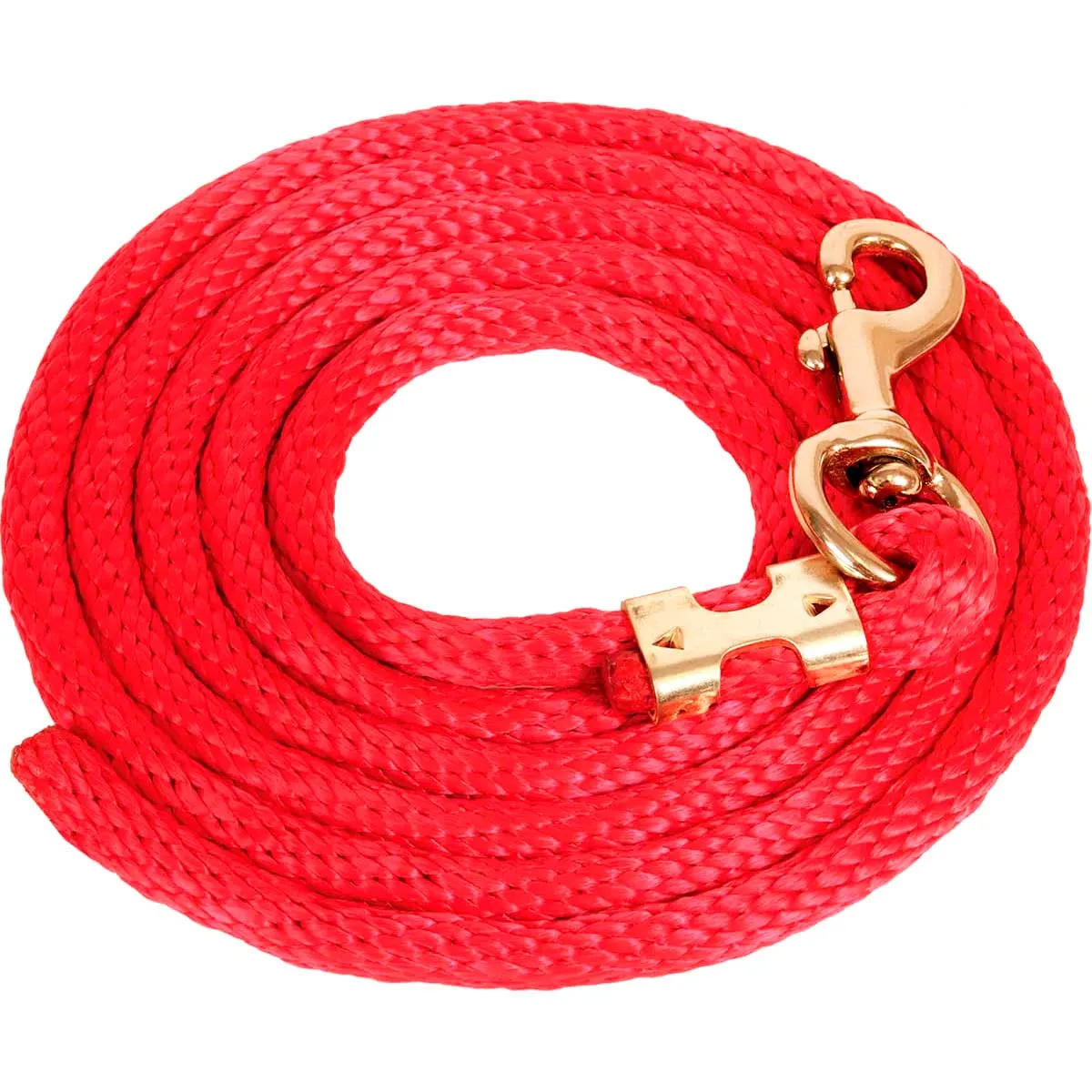 9'L Solid Color Poly Lead Rope (with Bolt Snap) from Mustang Mfg.