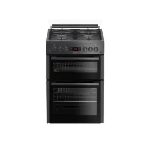 Blomberg GGN65N 60cm Double Oven Gas Cooker with Gas Hob Anthracite