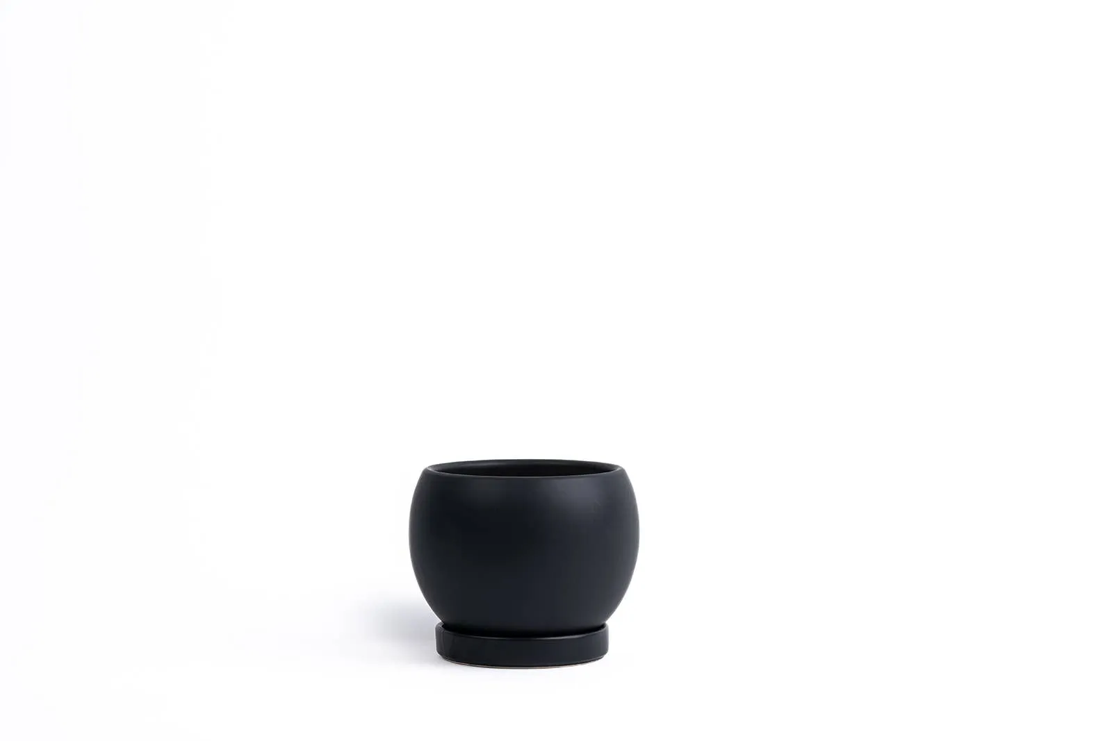 Bollé Planter Black 12 Inch