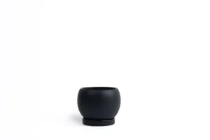 Bollé Planter Black 12 Inch