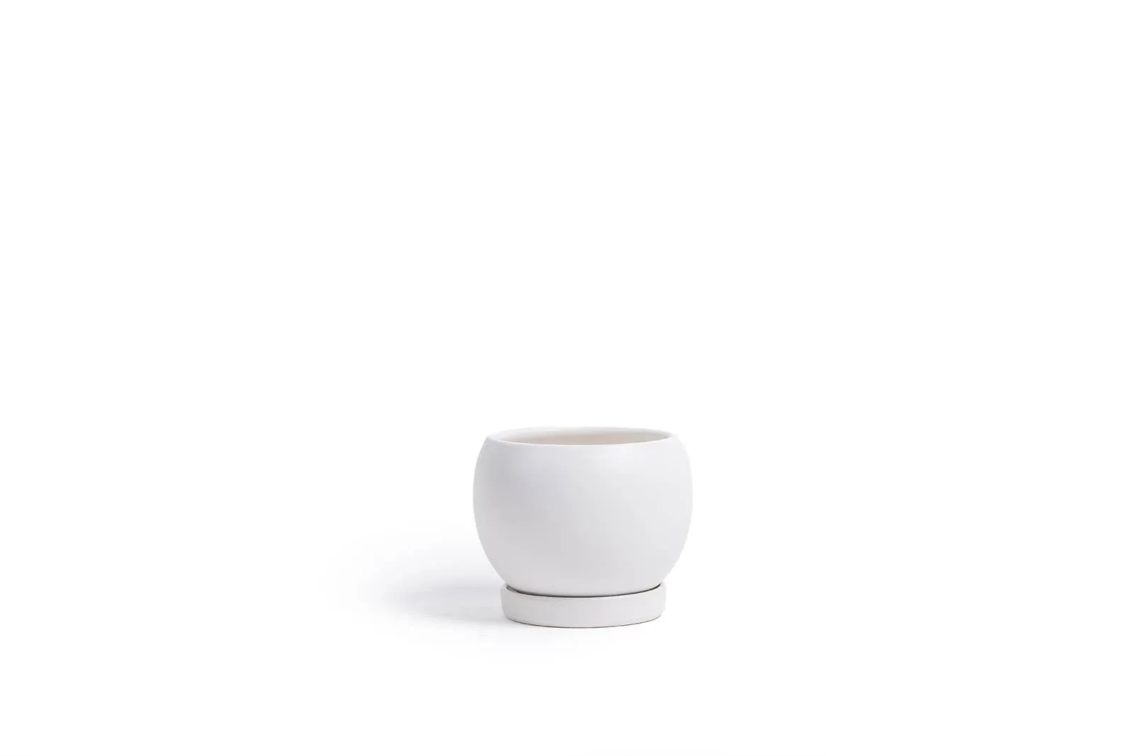 Bollé Planter White 12 Inch