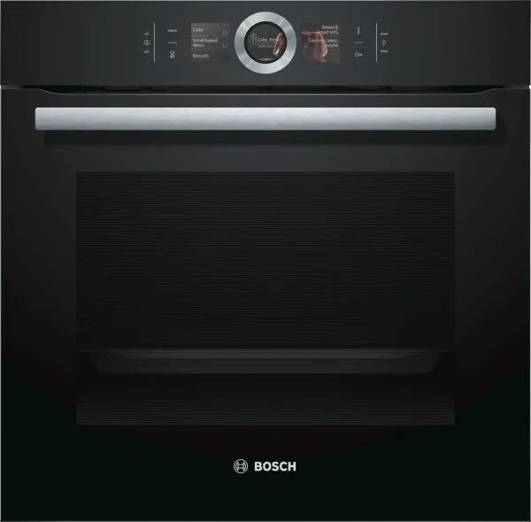 Bosch HBG6764B6B Serie 8, Built-in oven, 60 x 60 cm, Black