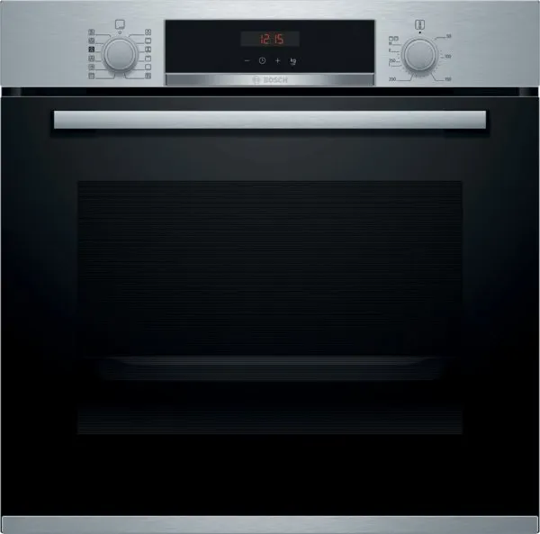 Bosch HRS574BS0B Serie 4 Built-in oven with added steam function 60 x 60 cm Stainless steel