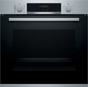 Bosch HRS574BS0B Serie 4 Built-in oven with added steam function 60 x 60 cm Stainless steel