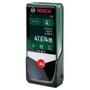 Bosch PLR 50 C Digital Laser Measure - Green | 0603672201