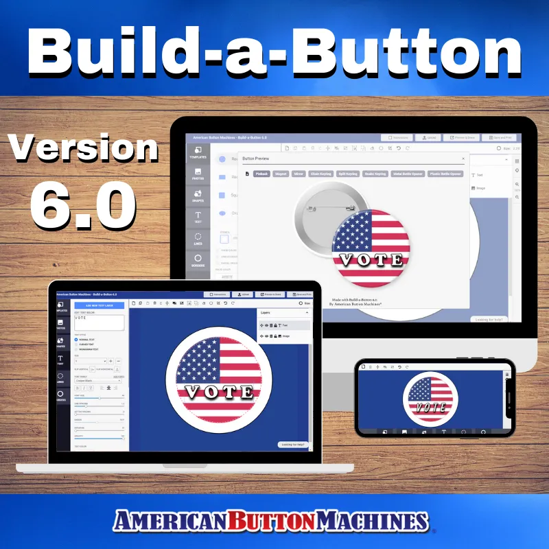 Build-a-Button Design Center - Version 6.0 Membership