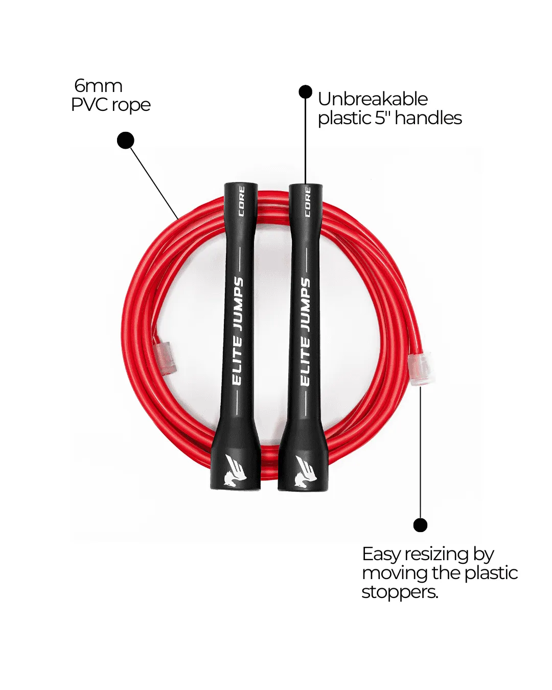 Core Jump Rope - 6mm PVC