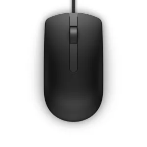 Dell Ms116 Mouse Ambidextrous Usb Type-A Optical 1000 Dpi