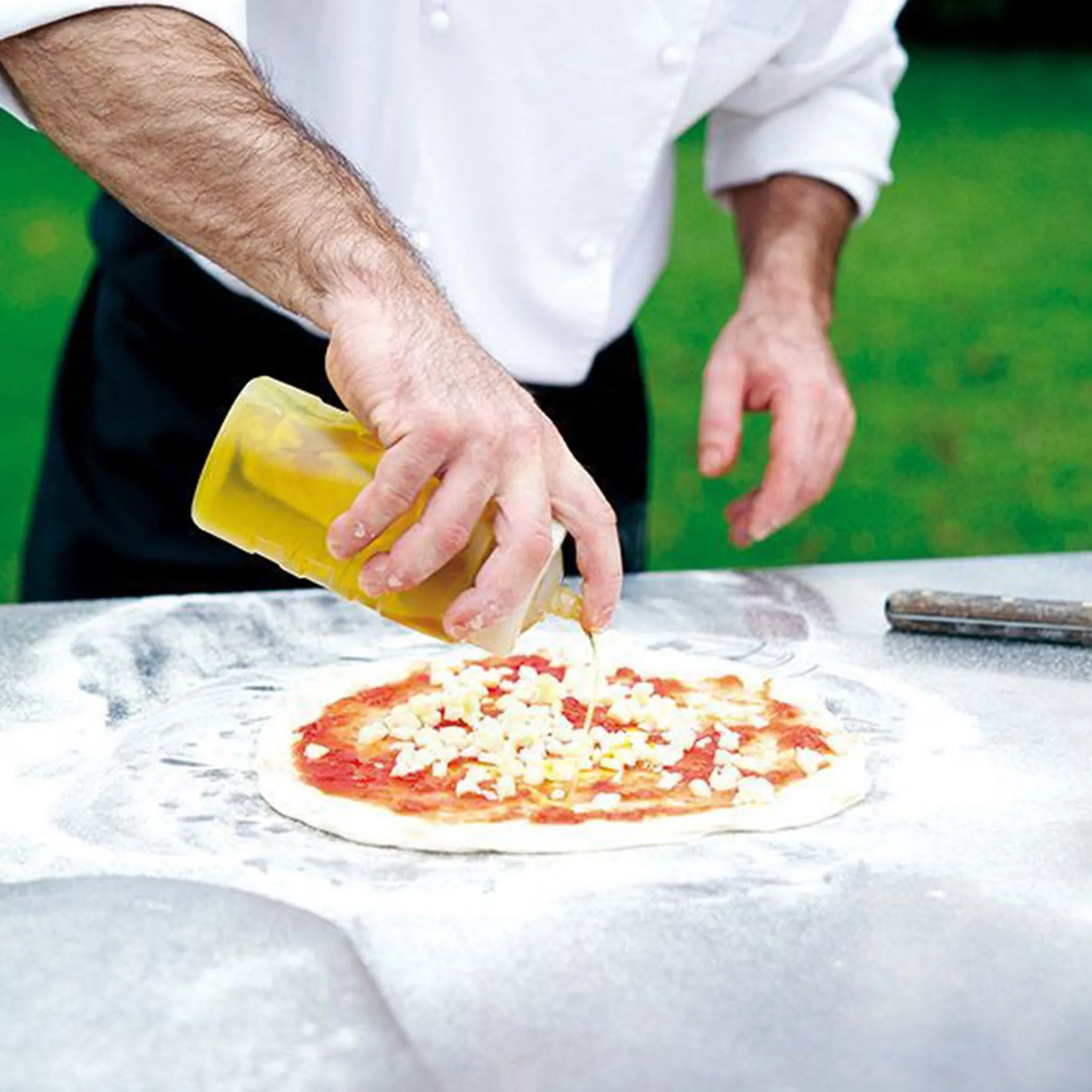 Fontana Margherita Stainless Steel Gas Pizza Oven Including Trolley