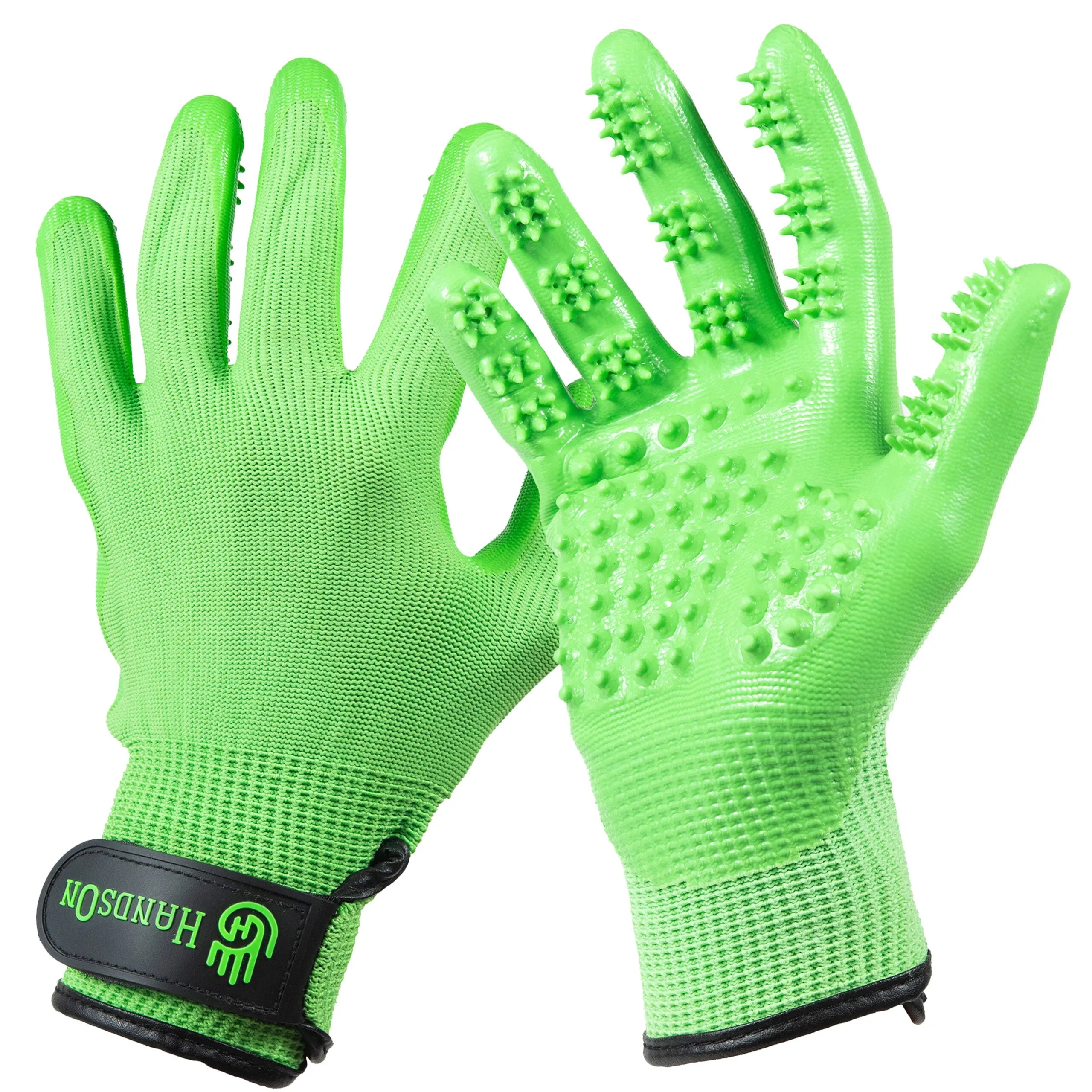 HandsOn Animal Grooming Gloves