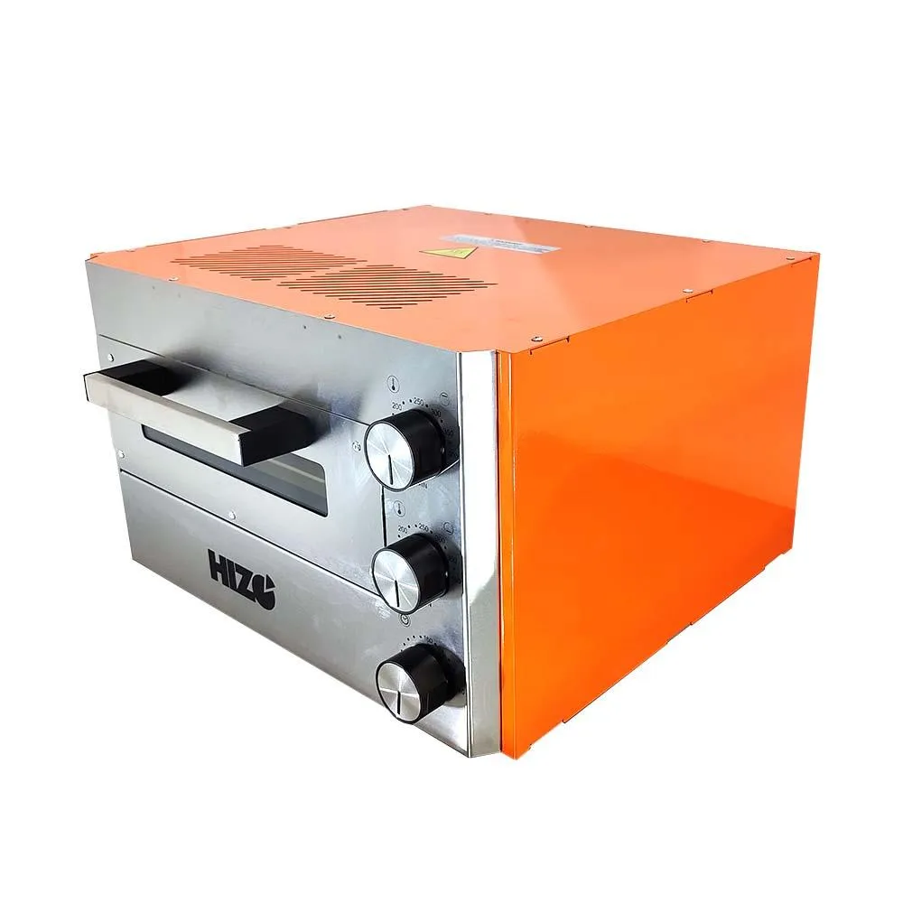 HIZO E12 Electric Pizza Oven (220-240V 10A) Orange