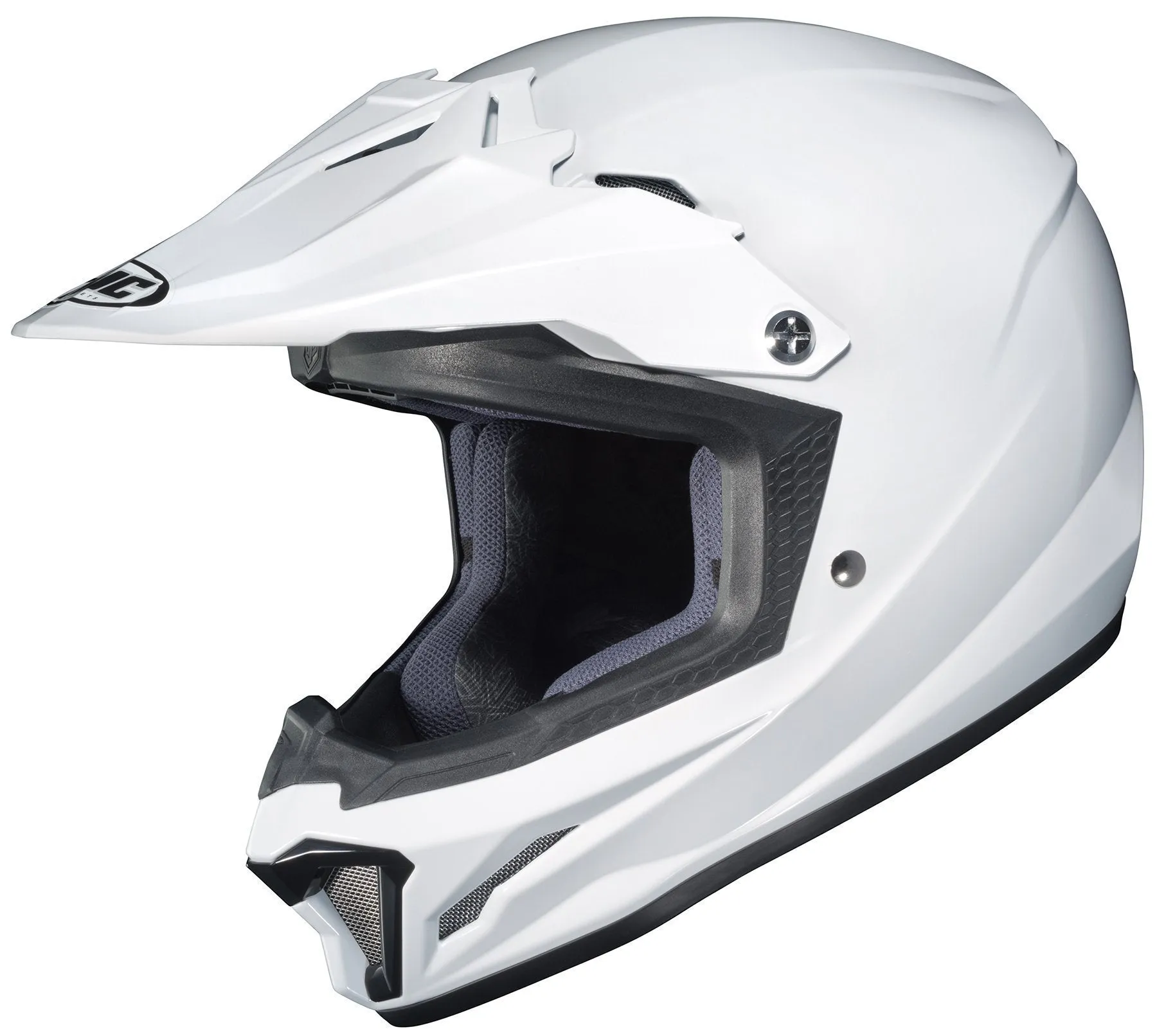 HJC CL-XY 2 Youth White Motocross Helmet