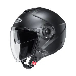 HJC I40 Matt Black Jet Urban Motorcycle Helmet