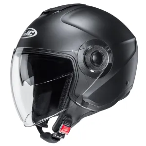 HJC I40N Matt Black Urban Jet Motorcycle Helmet