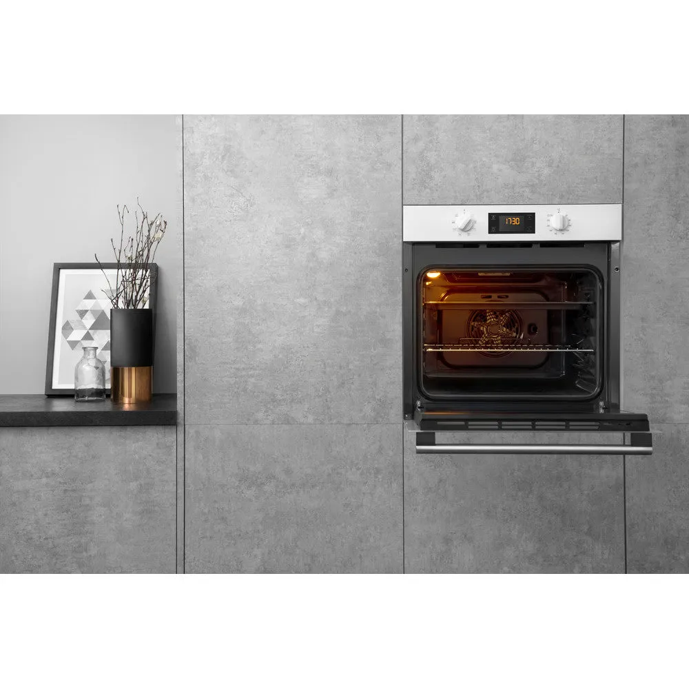 Hotpoint SA2540HWH 60cm Built In Electric Single Oven White