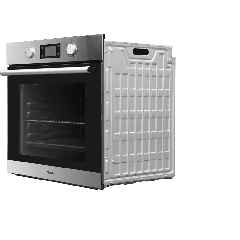 Hotpoint SA2840PIX 60cm Built In Single Oven With Pyrolytic Cleaning