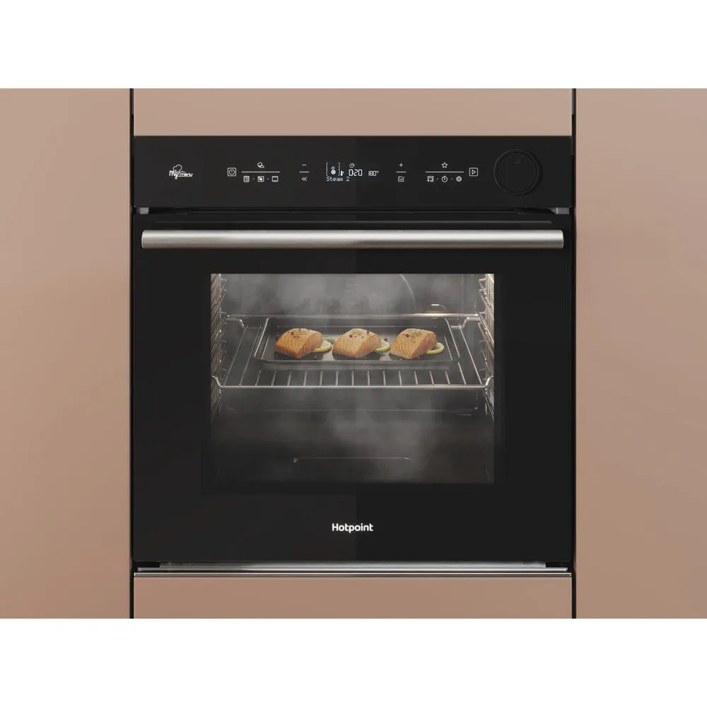 Hotpoint SI4S854CBL Class 4 Multiflow Air Fry Built In Electric Single Oven