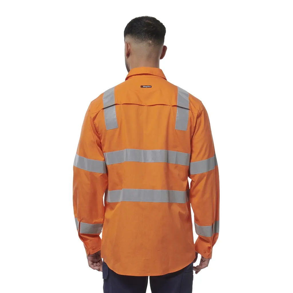 King Gee Workcool Vented VIC Rail Shirt (K54014)