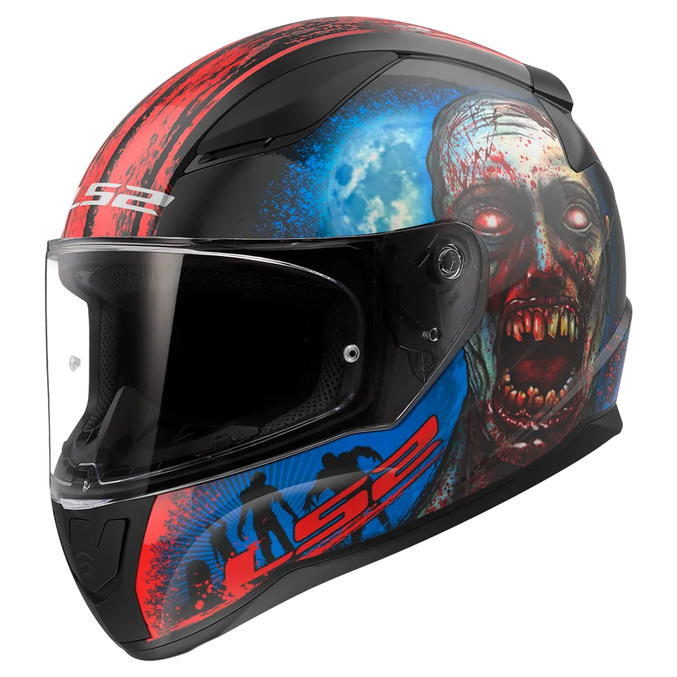 Ls2 Ff353 Rapid Full Face Helmets Ii Zombie Black Red-06