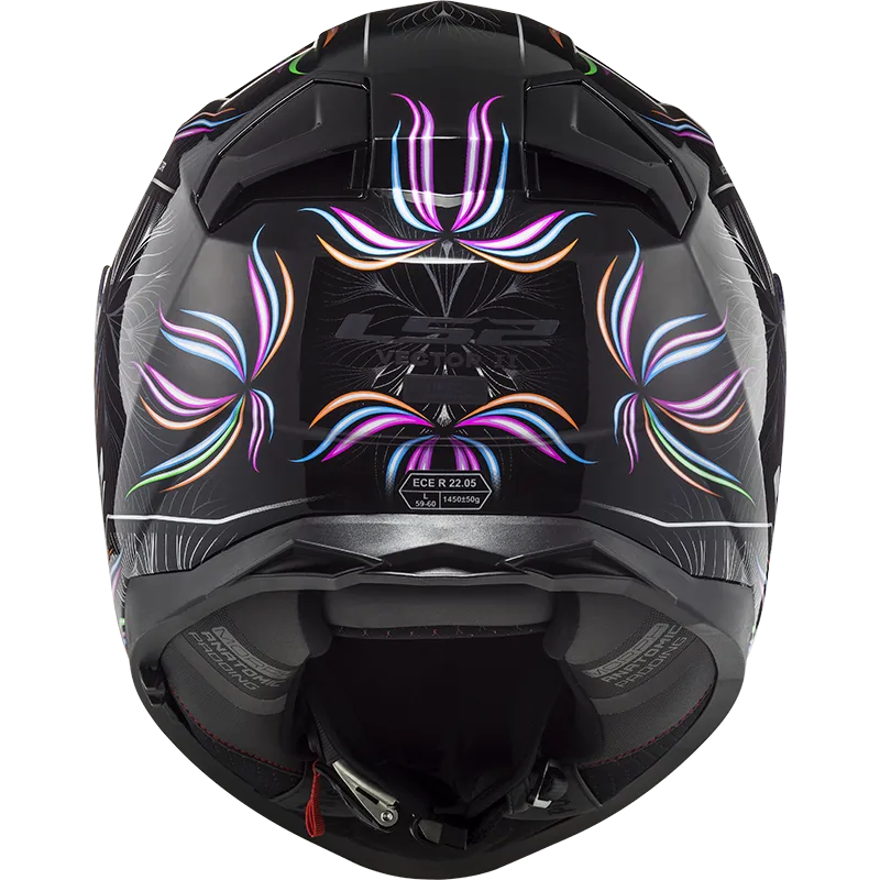 LS2 FF811 VECTOR TROPICAL FULL FACE HELMETS BLACK WHITE-06