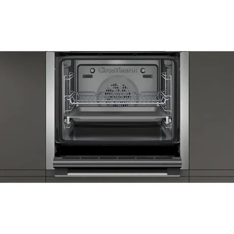 Neff B3ACE4HN0B Slide and Hide Built In Electric Single Oven Stainless Steel Open Box Clearance 5162400096