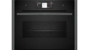 Neff C24FT53G0B N90 Built-In Electric Compact Oven with Steam Function