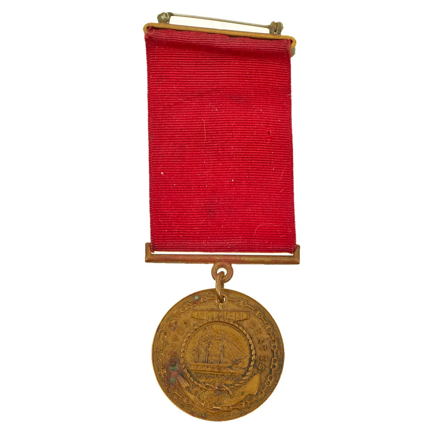 Original U.S. China Service 1937 Battle of Soochow Medal Navy Good Conduct Medal Named to Pearl Harbor Survivor