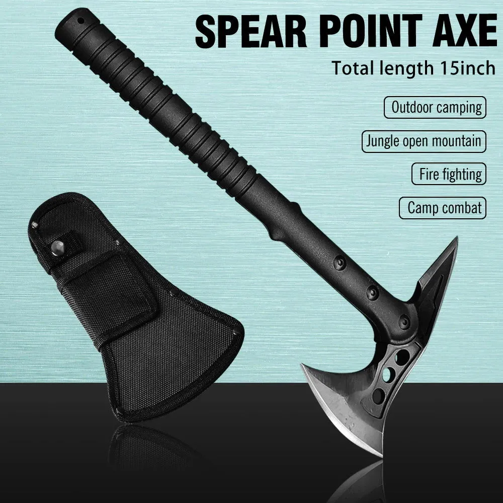 Outdoor Survival Axe Portable Multifunctional Tactical Ax Non-slip Handle Camping Axes Hunting Tomahawk Mountaineering Tool