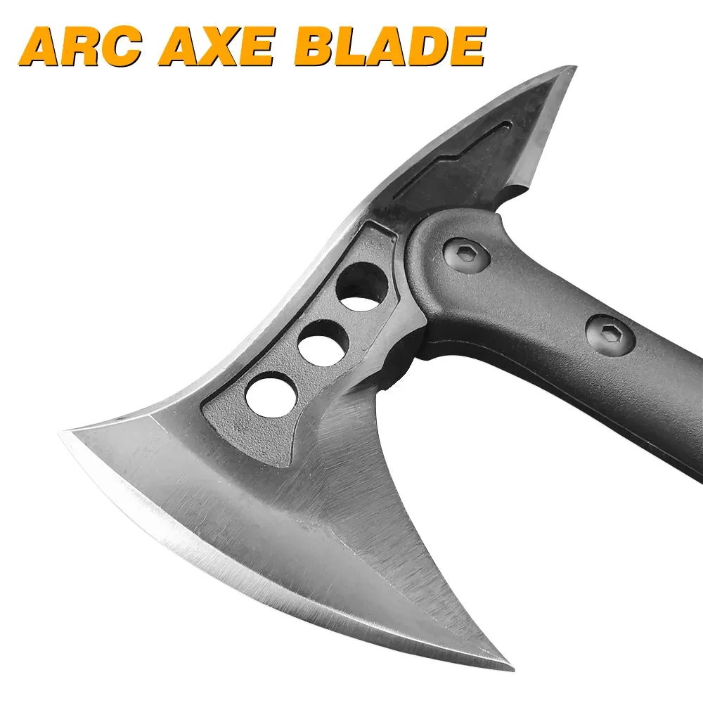 Outdoor Survival Axe Portable Multifunctional Tactical Ax Non-slip Handle Camping Axes Hunting Tomahawk Mountaineering Tool