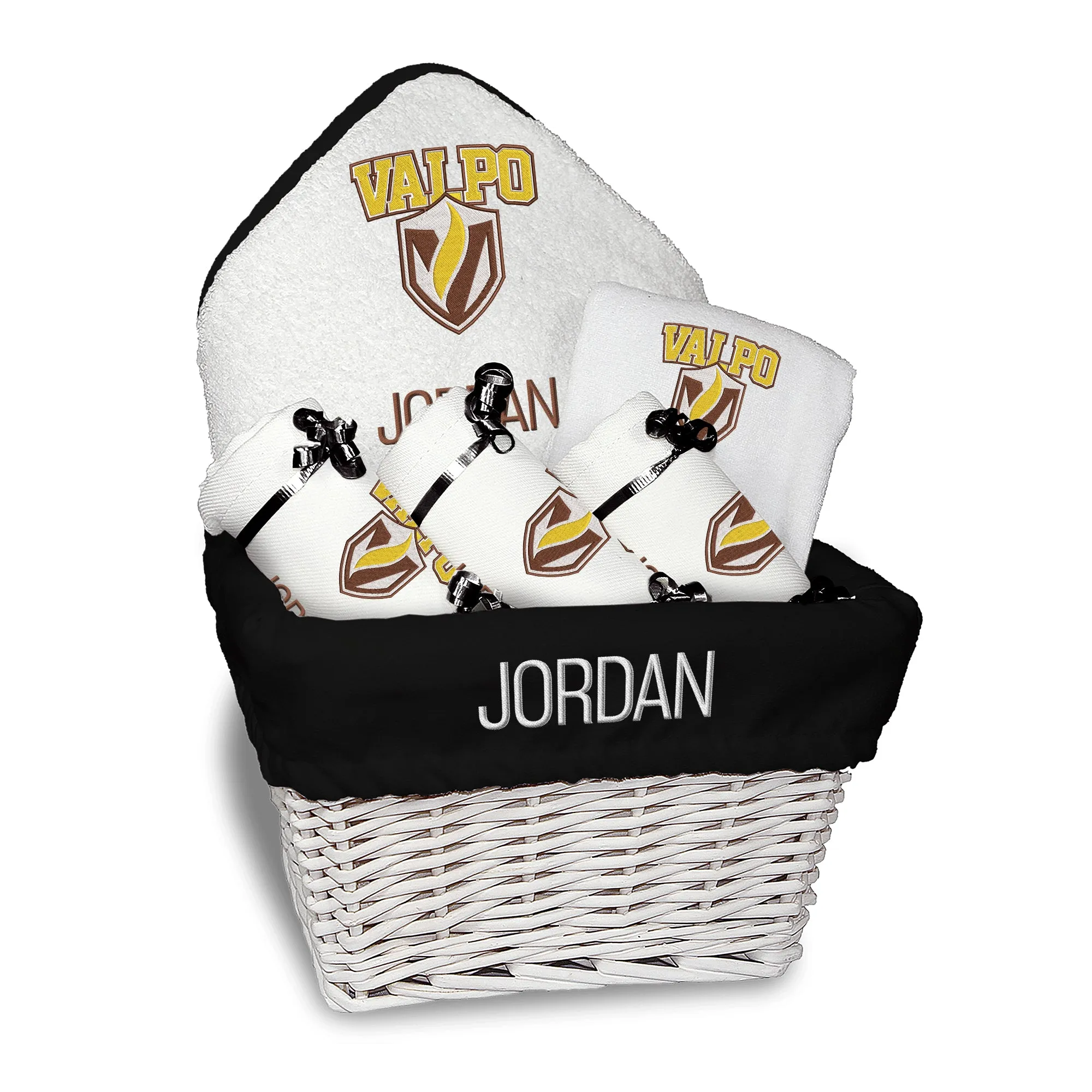 Personalized Valparaiso Beacons Medium Basket - 6 Items