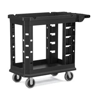 Plastic Utility Cart Heavy Duty, 19X37