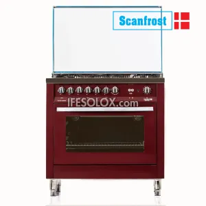 ScanFrost PRG96G2G 60x90 Premium Italian Oven Gas Cooker with 5 Gas Burners - Brand New