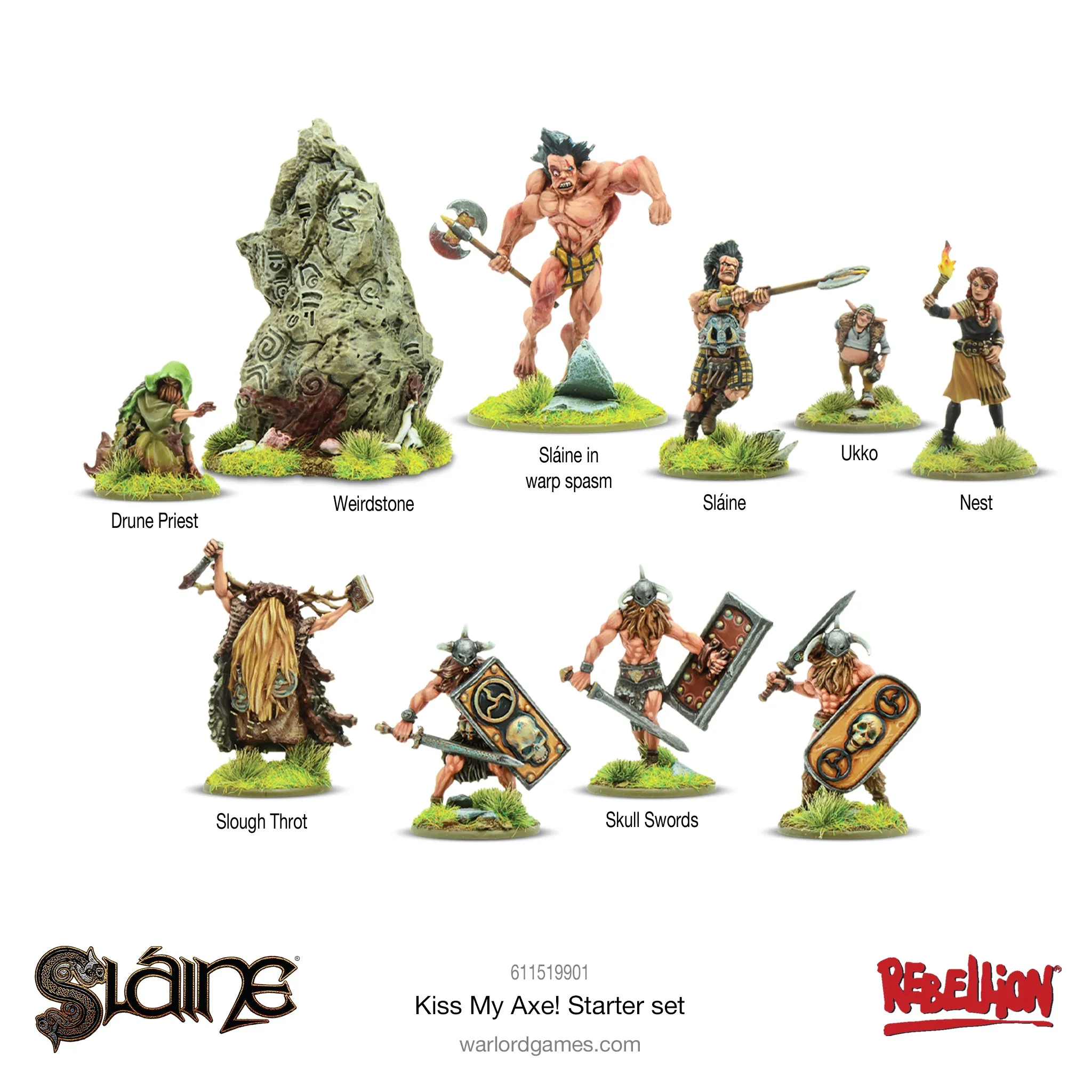 Sláine - Kiss My Axe! Starter Set