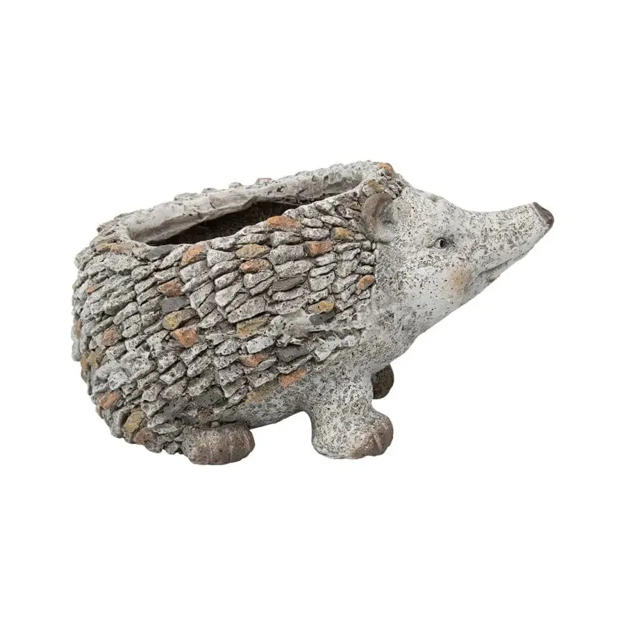 Stony Echidna Planter with drain hole & plug