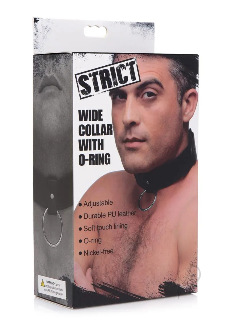 Strict Wide Collar W/ O-ring Black