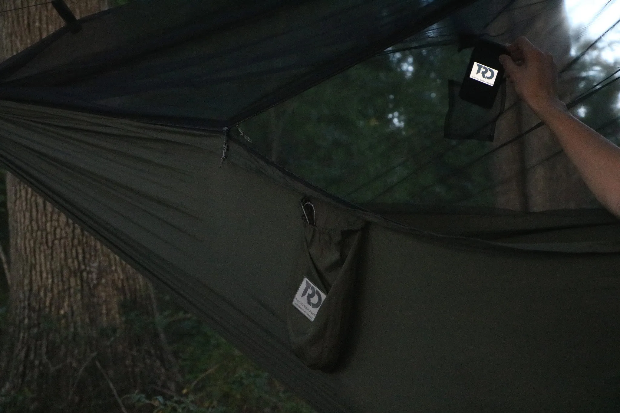 Twisted Big Mozzi Hammock - Smoke Grey