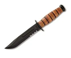 USMC Fighting-Utility Knife 5 1-4" Serr.