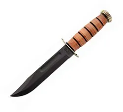 USMC Presentation Knife w- Leather Sheat