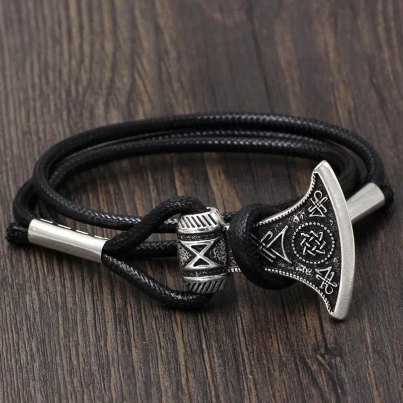 Viking Axe Rune Bracelet